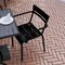 Flash Furniture Black All-Weather Steel Dining Chair, 4PK 4-XU-CH-10318-ARM-BK-GG - alternate 9
